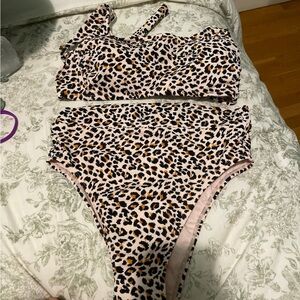 Xhilaration Animal Print Swimwear